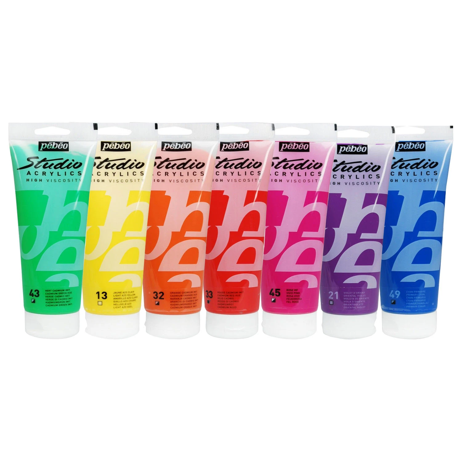 رنگ اکریلیک پ ب او pebeo