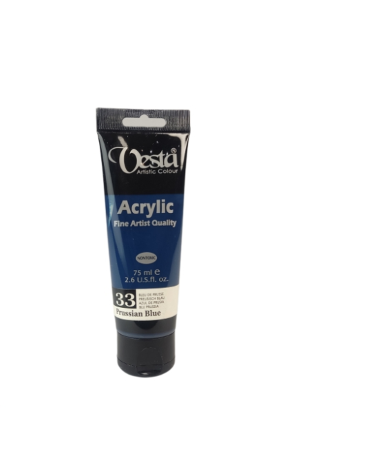 رنگ اکریلیک وستا 75 میل کد 33