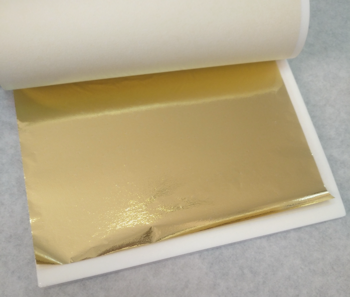 ورق طلای استیل فناچی(طلایی)