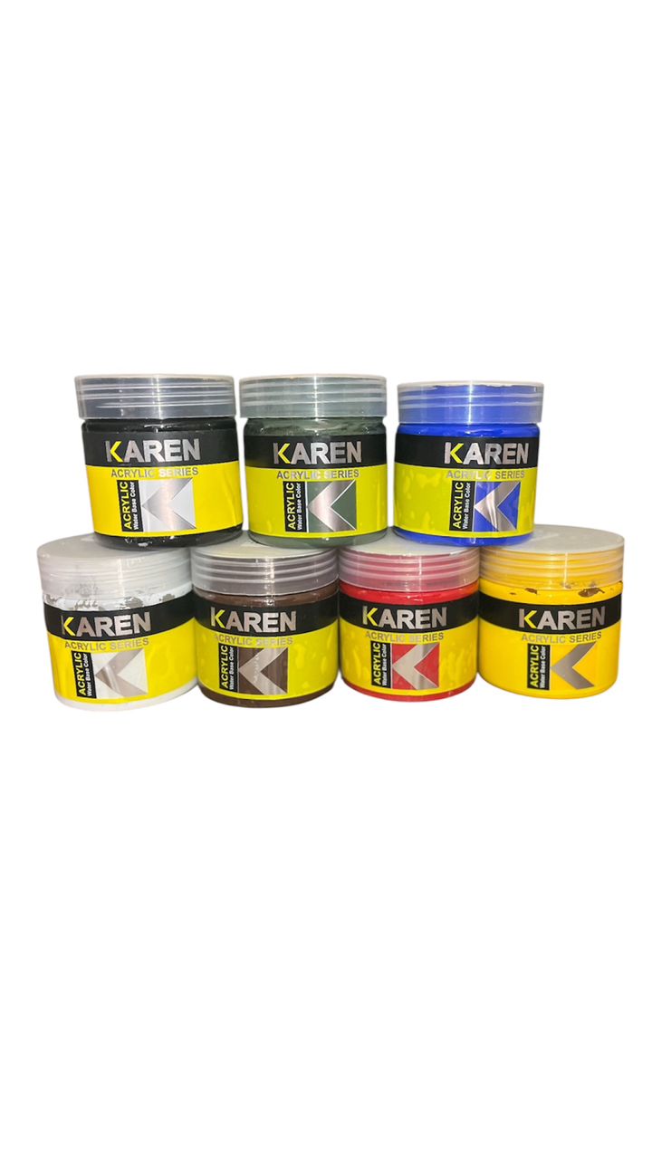 رنگ اکرولیک کارن رنگ های اصلی (مادر رنگ)