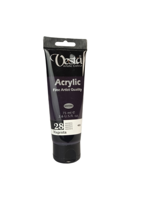 رنگ اکریلیک وستا 75 میل کد 28