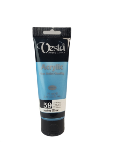 رنگ اکریلیک وستا 75 میل کد 59 مدل متالیک