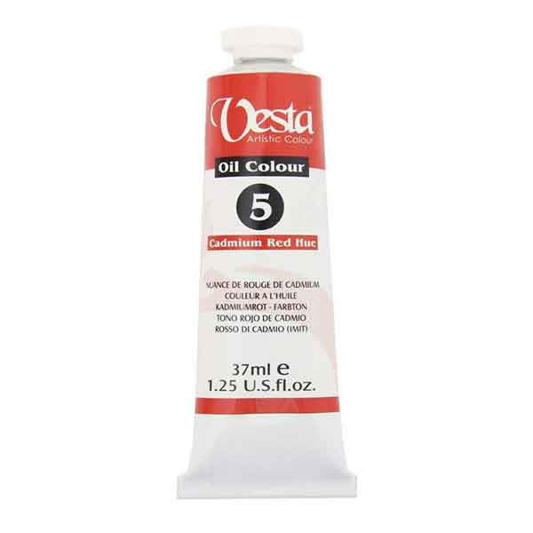 رنگ روغن وستا حجم 37 میل کد 5