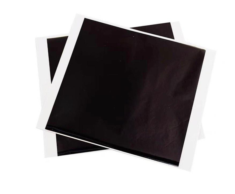 ورق رنگی مشکی (ورق طلا)