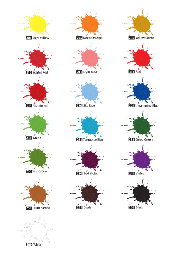 اکولین وستا کد 231 رنگ Turquoise Blue حجم 40ml