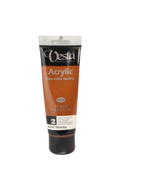 رنگ اکریلیک وستا 75 میل کد 2