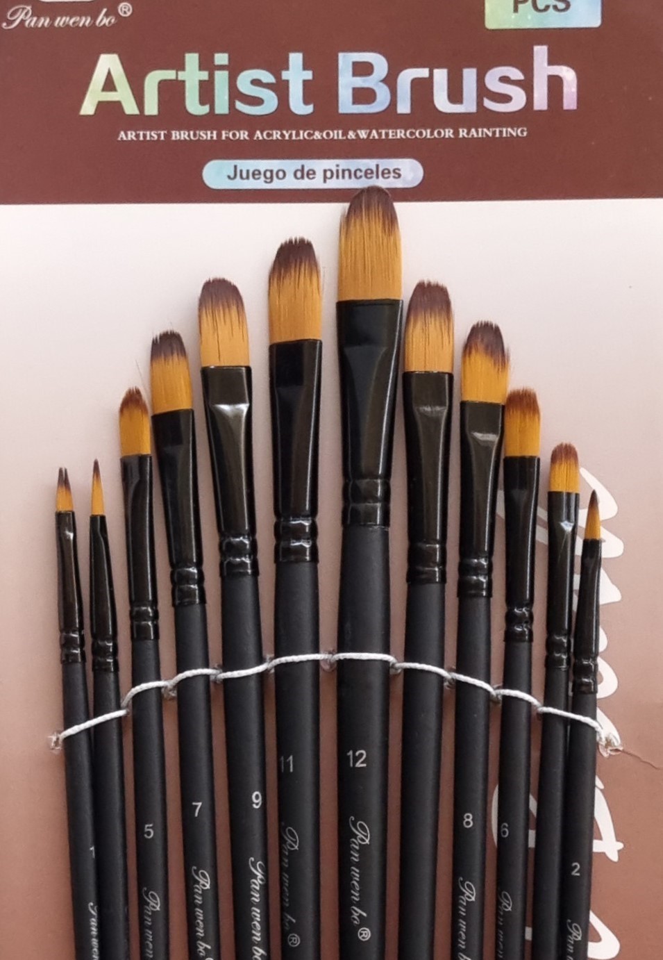 قلموی زبان گربه ای پن ون بو ست ۱۲ عددی