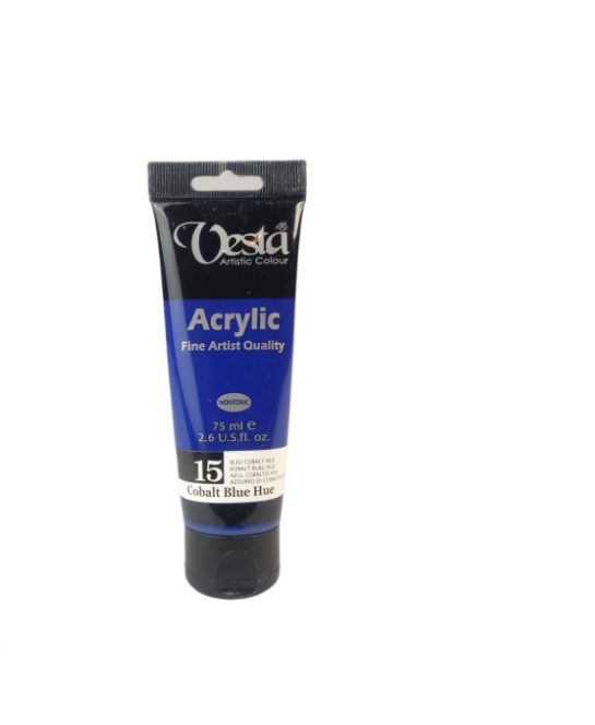 رنگ اکریلیک وستا 75 میل کد 15