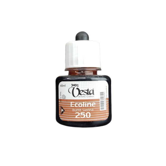 اکولین وستا کد 250 رنگ Burnt Sienna حجم 40ml