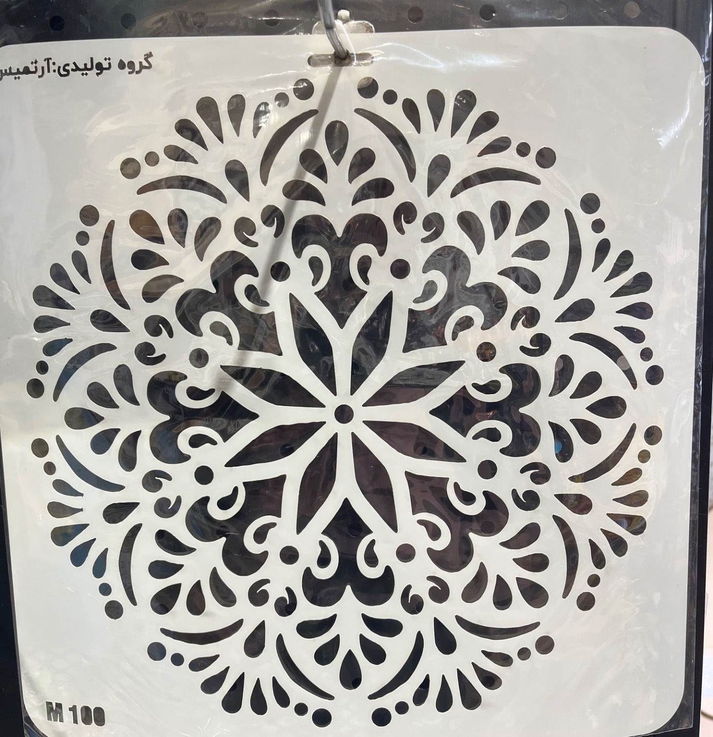 شابلون (ماندالا) کد M100