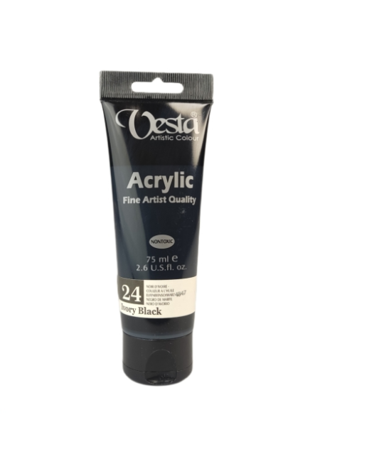 رنگ اکریلیک وستا 75 میل کد 24