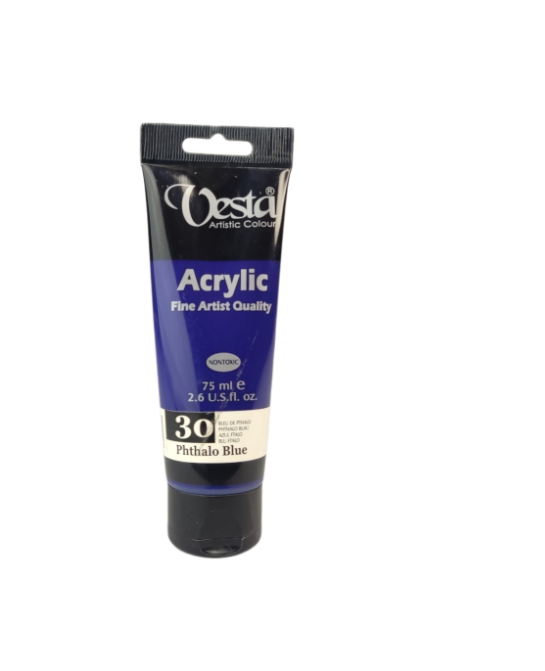 رنگ اکریلیک وستا 75 میل کد 30