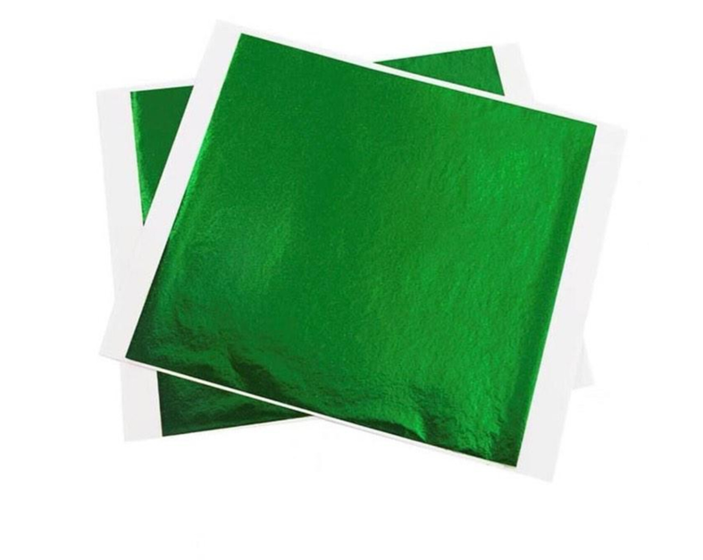 ورق رنگی سبز (ورق طلا)