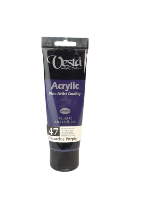 رنگ اکریلیک وستا 75 میل کد 47