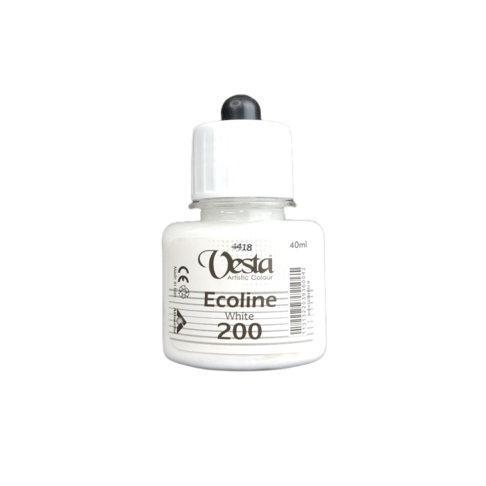 اکولین وستا کد 200 رنگ White حجم 40ml